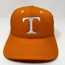 Vintage Tennessee Volunteers Hat Orange Twill Snapback College Football 90s