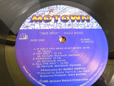 Dazz Band Hot Spot 1985 Motown 6149ML 12