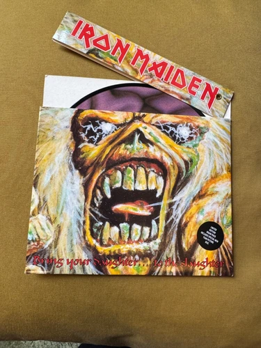 IRON MAIDEN - AMENEZ VOTRE FILLE ...À L'ABATTOIR - UK - SINGLE 7" - LTD ED