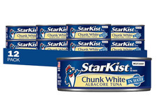 Starkist Chunk White Albacore Tuna in Water - 5 Oz Can (Pack of 12)