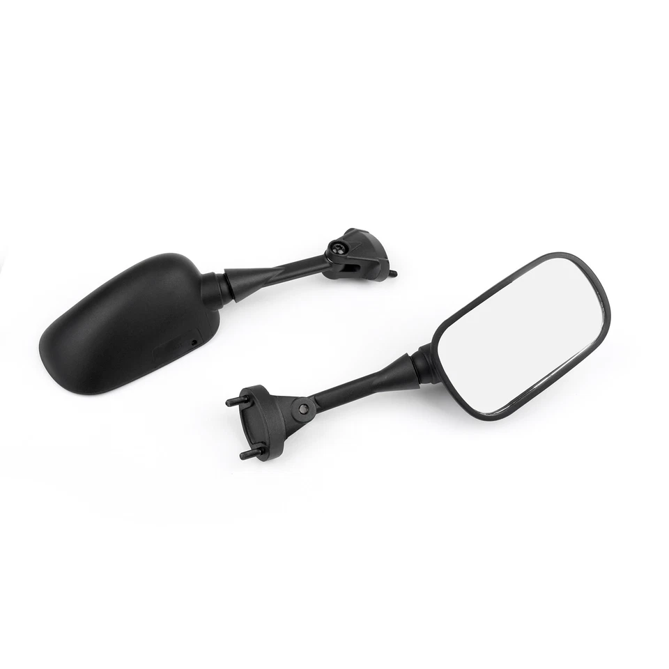 Side Rear View Mirrors For Kawasaki Ninja ZX6R 2005-2008 ZX 10R 04-08 Black h1 Foto 2 de 4