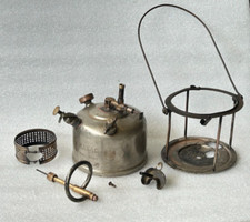 Ancienne Lampe À Pression Kérosène Hasag No 51 Fabriquée En Allemagne