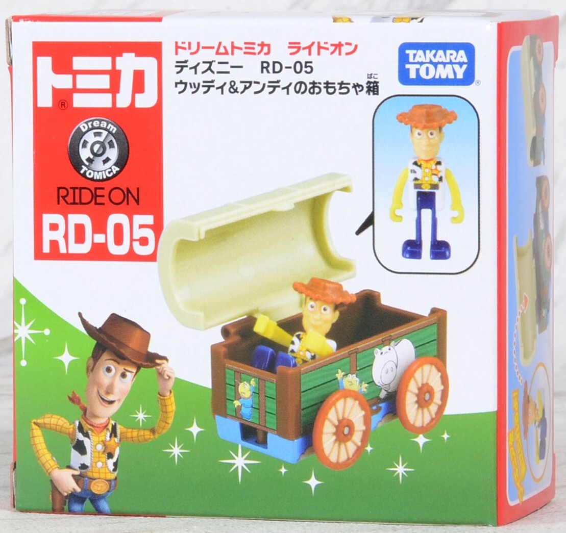 ディズニー　トミカ　RD-05 Takara Tomy Tomica Disney Motors - Fahrt auf #RD05 Woody