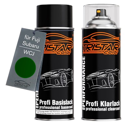 Autolack Spraydosen Set für Fuji Subaru WCJ Cascade Green Silica Perl X.