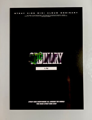Stray Kids Mini Album Oddinary SKZ I.N Jeongin Mini Poster