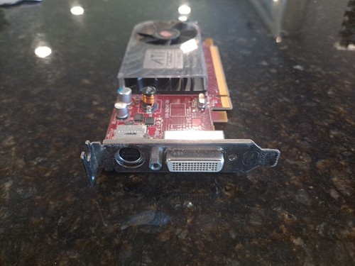 6 Lot Dell ATI Radeon HD 3450 256MB DDR2 PCIe x16 DMS-59 Low Profile Video Card - Picture 7 of 9