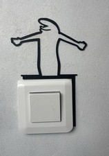 Déco Interrupteur la Ligne - Décoration Murale -  Wall Art - Idée Cadeau