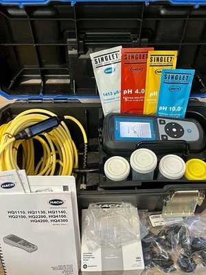 NEW HACH HQ2200 KIT w/ pH, Conductivity Probes   