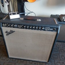Vintage 1965 Fender Super Reverb Blackface Tube Amp 4x10, Classic Amazing Sound