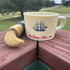 Vintage Old Spice Ship Recovery Grand Turk Salem 1786 1794 Shaving Mug Cup