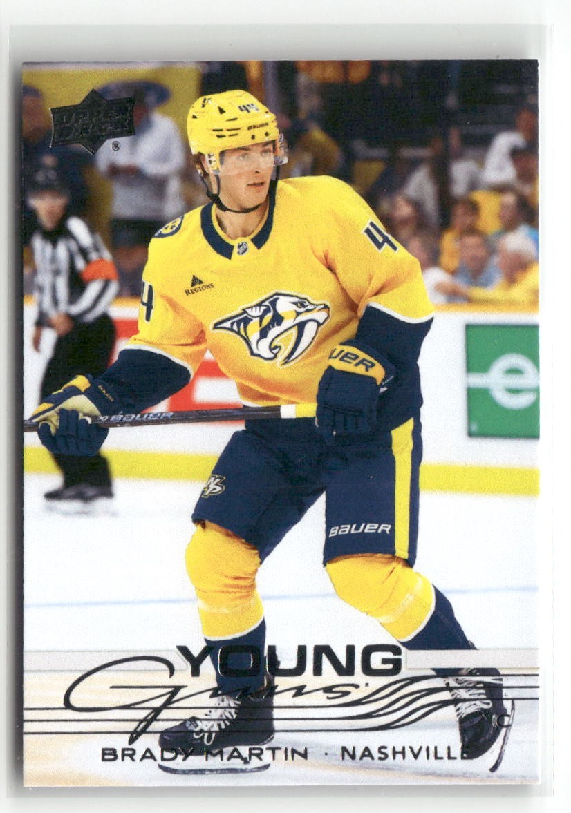 2025-26 Upper Deck Series 2 - Young Guns Brady Martin #460 (RC)