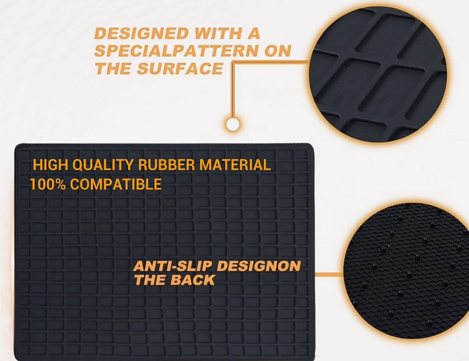 Alfombrilla de goma para camión de alta resistencia Freightliner M2-106/M2-112/108SD/114SD 2 un. Foto 2 de 3