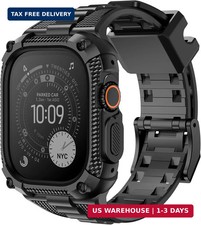 Wristitani Shockproof Rugged Case Band for Apple Watch Fit size 49/46/45/44/42