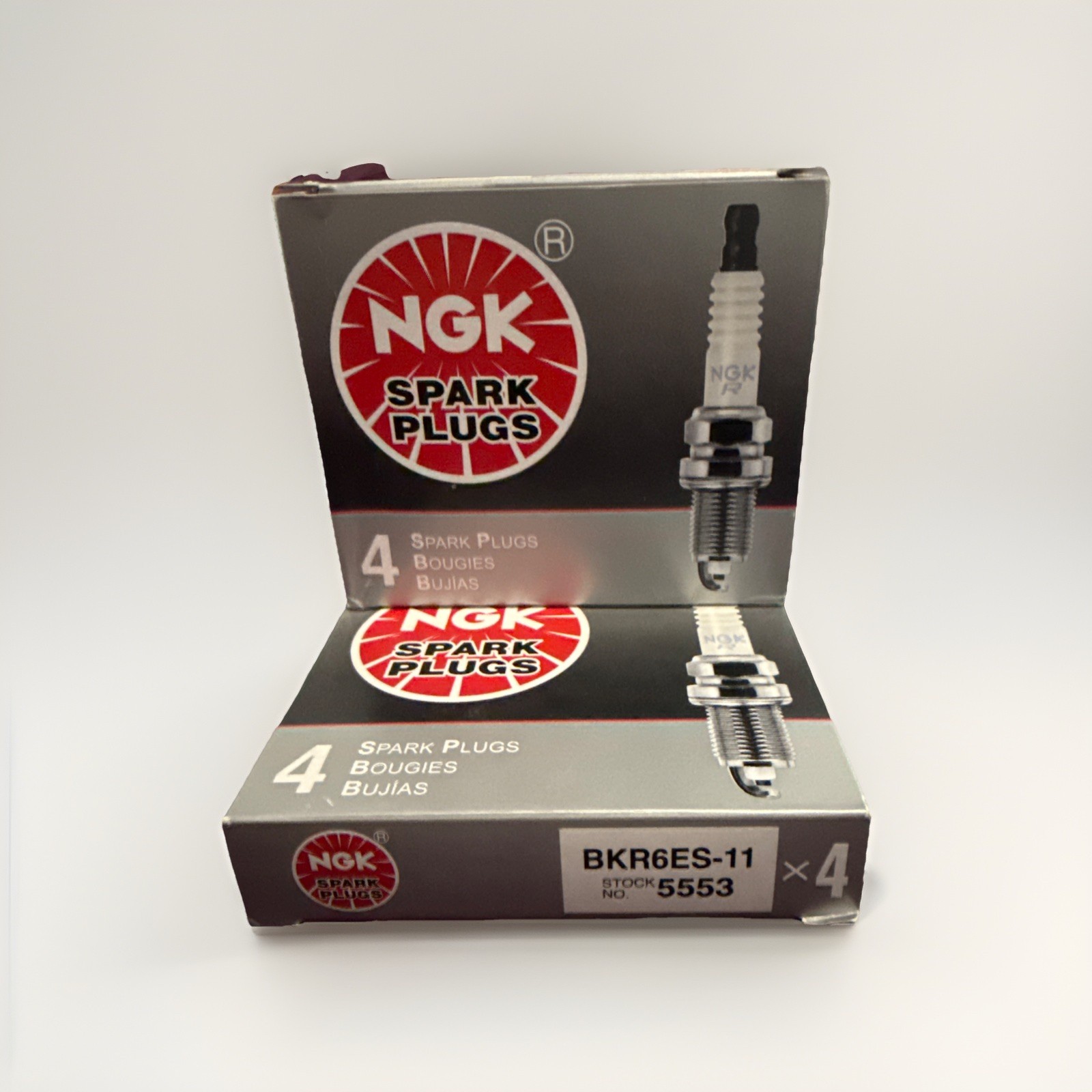 NGK SPARK Plugs BKR6ES-11 made in Japan  Traditional 8 pack stock number 5553 
