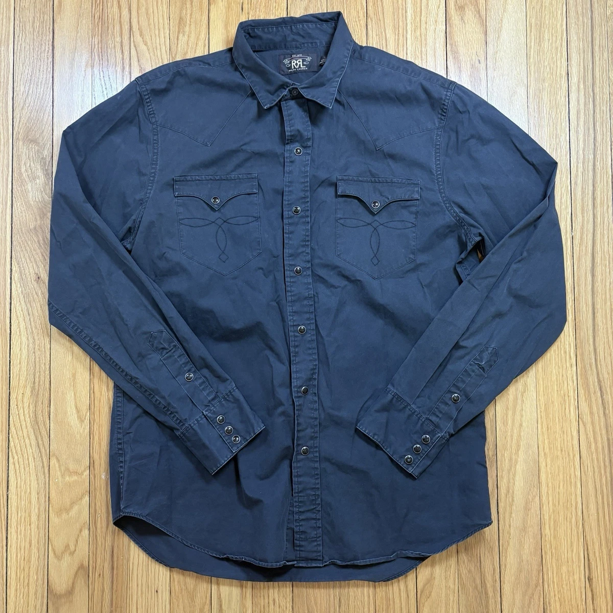 RRL Western Casual Button-Down Shirts for Men for sale - eBay