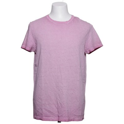 Marc O'Polo, T-shirt, Größe: M, Pink, Baumwolle, Streifen, Herren #bkf