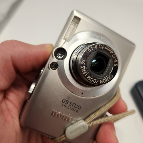 Canon Digital Camera IXUS 60 6.0MP Silver Tested - Bild 11 von 11