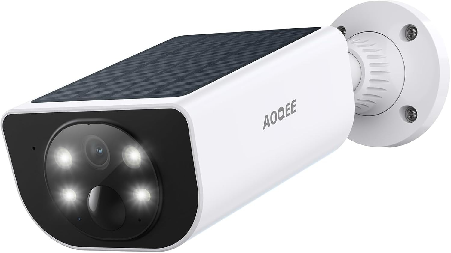 Camera surveillance WiFi solaire 2K avec alerte intrusion extérieure