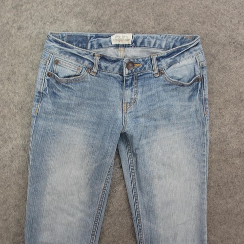 Aeropostale Jeans Womens 0 Short Light Wash Chelsea Bootcut Stretch Low Rise - Picture 2 of 11