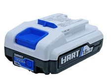 HART 20-VOLT 20V LITHIUM-ION TOOL BATTERY 1.5AH 28WH W/ FUEL GAUGE-A4B2