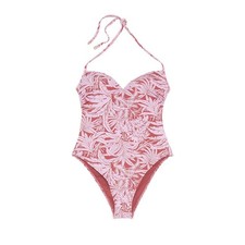 Victoria's Secret Essential Push-Up Cheeky One-Piece Swimsuit M Tropical NEW 