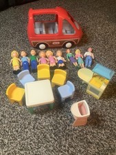 Fisher Price Loving Family Little Tikes Family Figure Furniture Accessory Lot