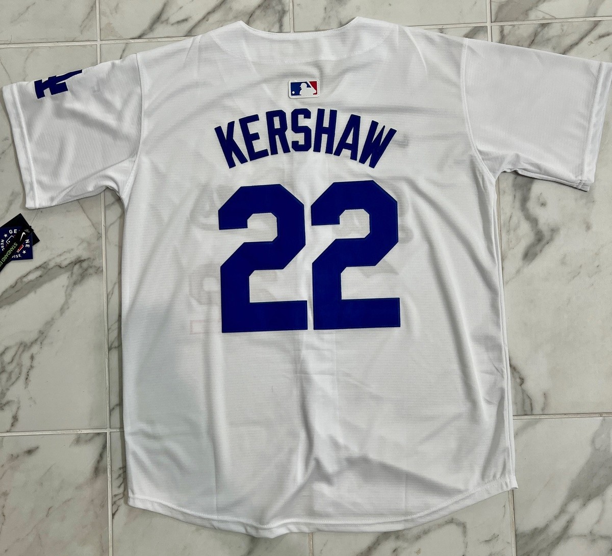 Clayton Kershaw Los Angeles Dodgers #22 Adult M L XL 2XL White