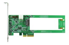 PCIe x4 Gen4 with ReDriver to Gen-Z 1C EDSFF Adapter