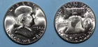 SILVER! SILVER! SILVER! 1954 ½ DOLLAR FLASHY HIGH GRADE FROM BANK ROLL #MX2-127