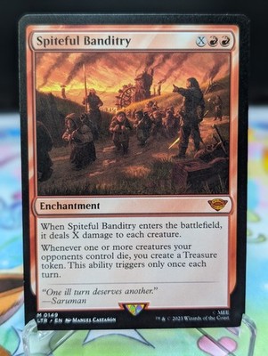 MTG The Lord of the Rings: Tales of Middle-Earth- Spiteful Banditry 149 Regular