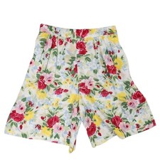 Vtg Floral Susan Bristol Shorts Novelty 90s Wide Leg Spring Cottagecore Size 14