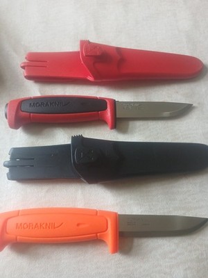 2 Piece Morakniv Camp Knife With Sheath. Made in Sweden