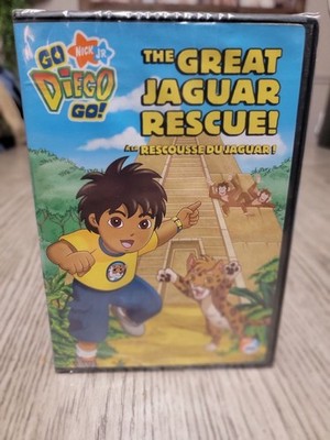 Go, Diego, Go The Great Jaguar Rescue DVD New Sealed Nick Jr *BUY 2 GET 1 FREE*