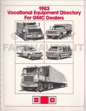 Album Del Concessionario Di Attrezzature Professionali GMC Del 1983