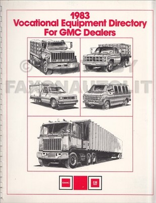 1983 GMC Truck Berufliche Equipment Händler Album