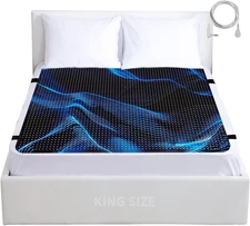 Grounding Mat for Bed,  Grounding Sleeping Mat King Size, Anti-Slip Earthing Pad