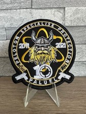 écusson collection gendarmerie - Lot De 2 PSPG Paluel Anniversaire 10 Ans Brodés