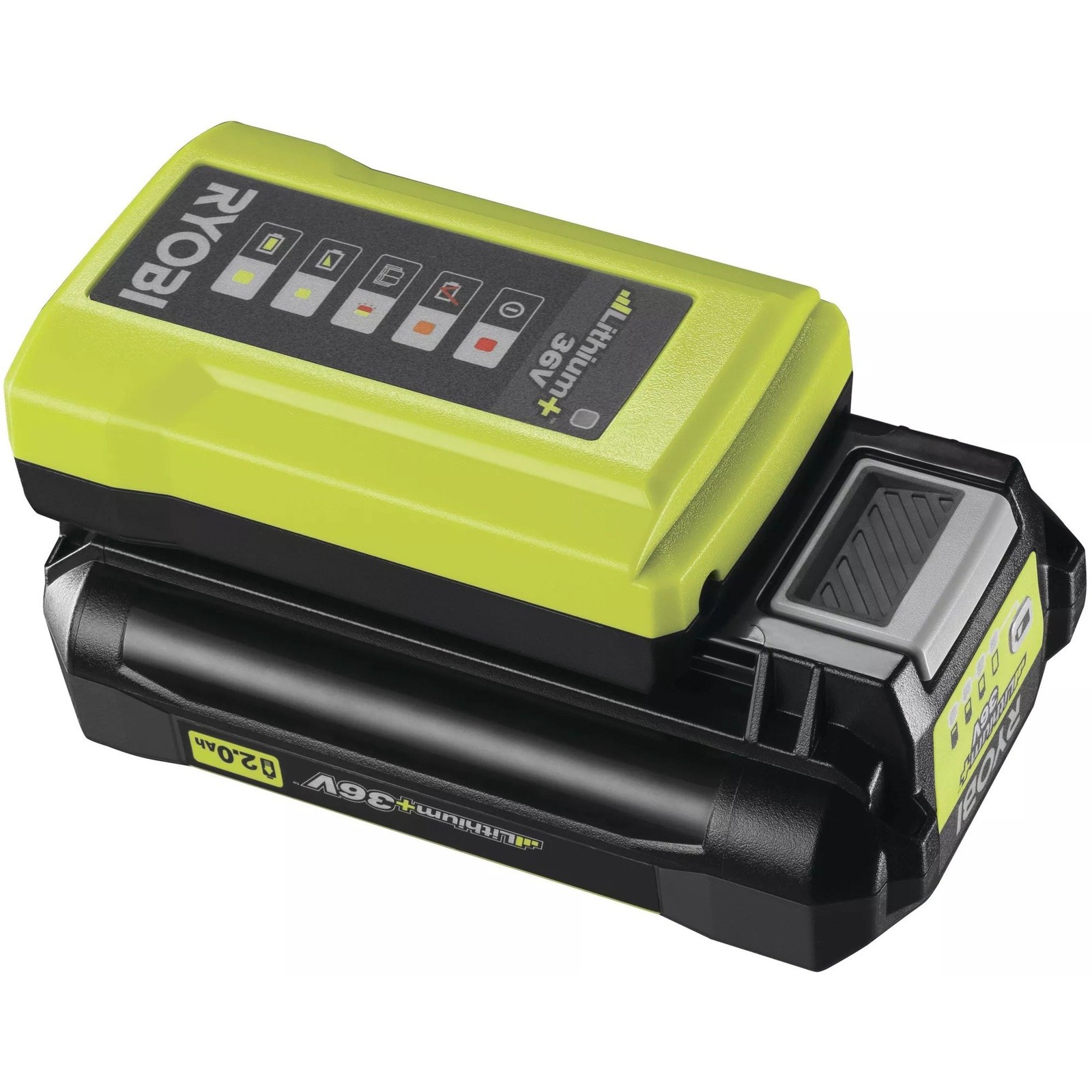 RYOBI 36 V MAX POWER 36V 2.0Ah Battery Charger Kit