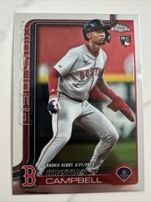 2025 Topps Chrome Update - Kristian Campbell (RC) - #USC188 Red Sox