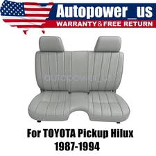 For TOYOTA Pickup 1987 1988 1989 1990 1991 1992 1993 1994 Bench Seat Cover Gray