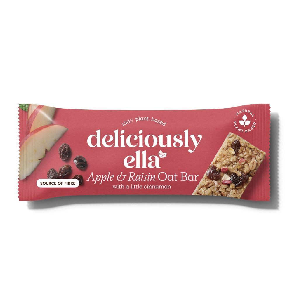 Deliciously Ella Apple, Raisin & Cinnamon Oat Bar 50g Pack of 16 - Image 3