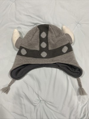 Gymboree Boys Knit Viking Hat Size 8 and Up