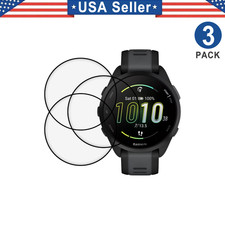 3PCS PMMA/Acrylic Durable Screen Protector For Garmin Forerunner 165