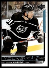 2018-19 Upper Deck Young Guns Austin Wagner Rookie Los Angeles Kings #222