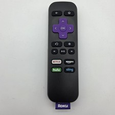 Roku RC68 Remote Control 3226000162 W Netflix, Amazon, Hulu,  Sling - Tested