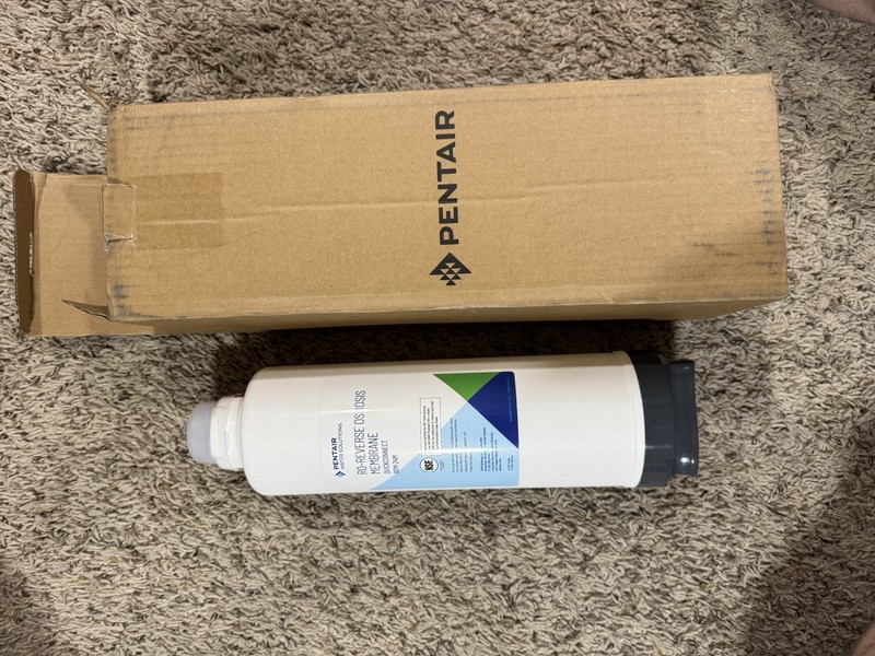 Pentair R074427J Reverse Osmosis Replacement Filter Cartridge White/Gray 1PK