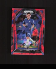2020-21 Panini Prizm  #213 Billy Gilmour Soccer Card RED Ice Prizm
