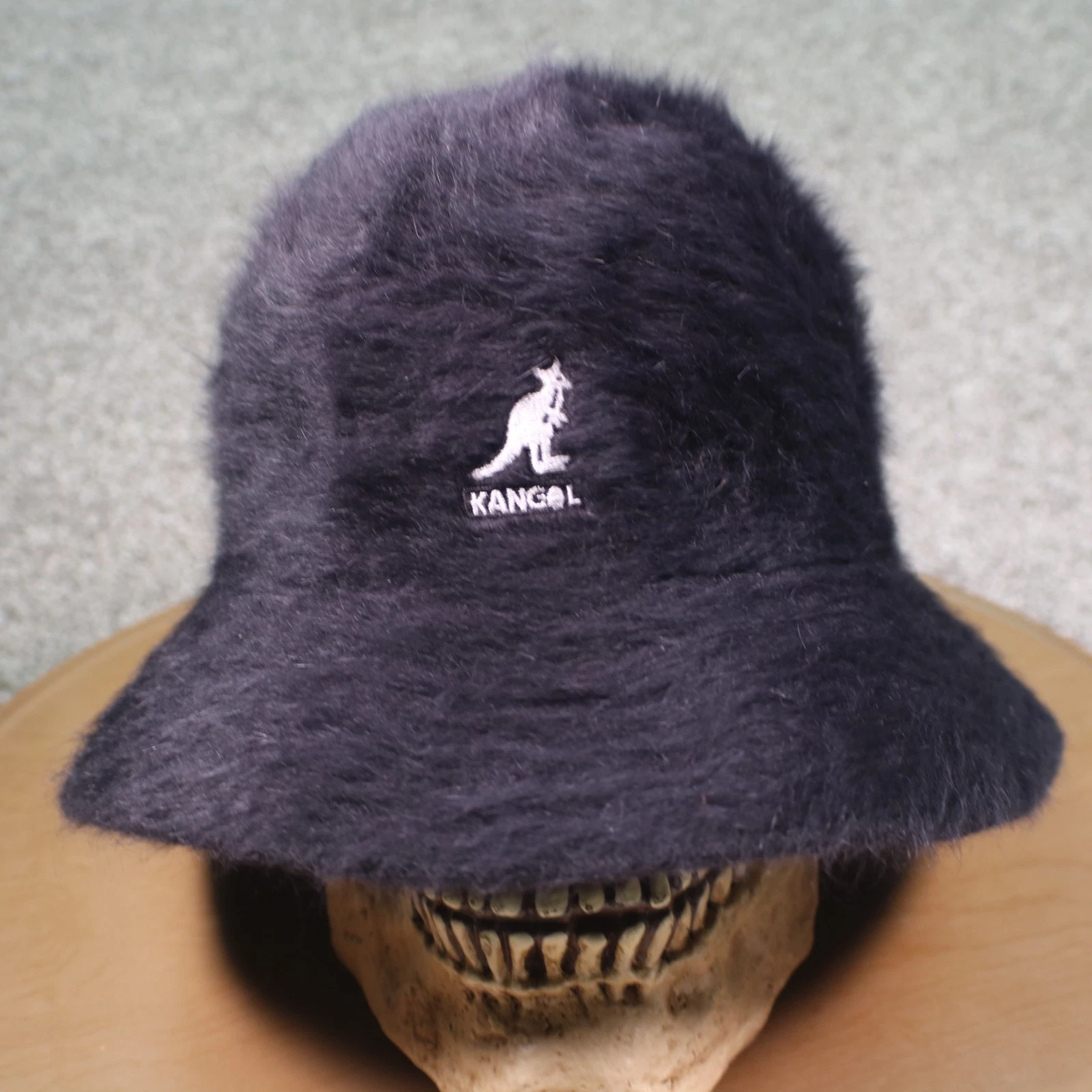 Kangol Furgora Bucket Hat Black Mens S Angora Fur Frienship Embroidery LL Cool
Opens in a new window