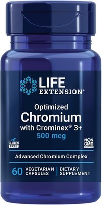 Optimized Chromium with Crominex  3+ 500 mcg, 60 vegetarian capsules