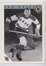 1991-92 Ultimate Original Six Leo Reise #28 1p1